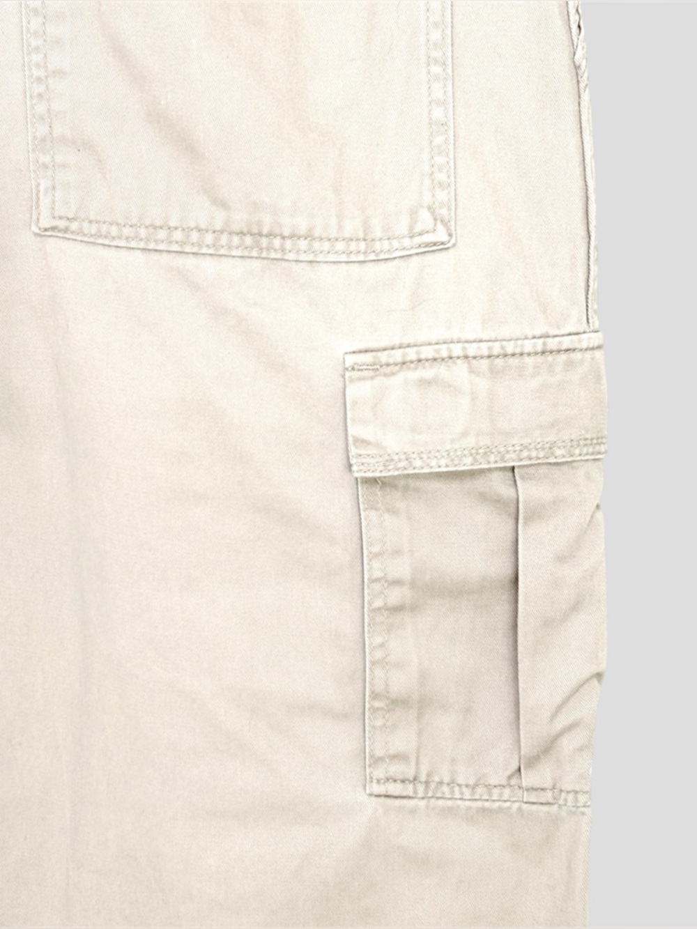 Vintage Wrangler Cargo Pants Men’s 36x30 Grey Cotton Twill Utility Workwear L - Picture 6 of 16